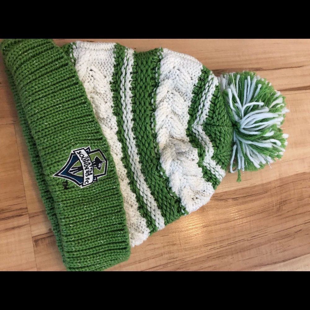 Seattle sounders FC soccer club beanie